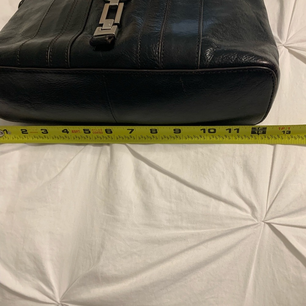 Vintage Etienne Aigner Chic Black Leather Shoulder Bag like new - Picture 9 of 16